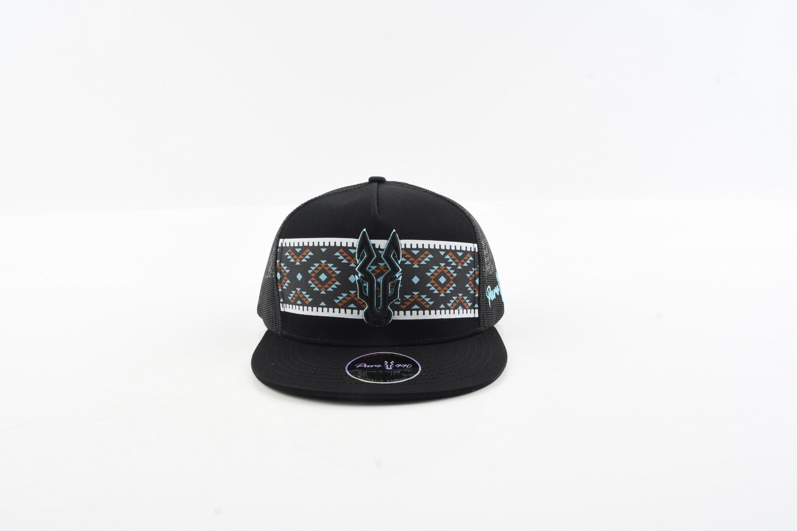 Midnight Aztec (Flat Brim) – Puro 440 Hat