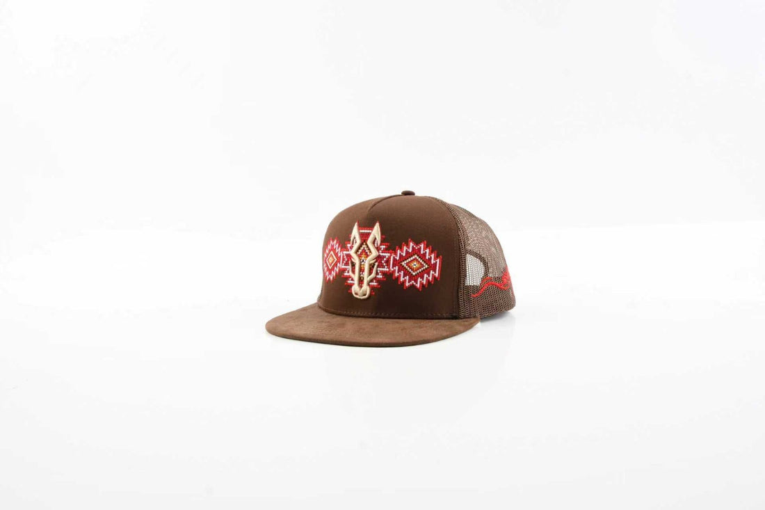 Red Horizon Aztec (Brown) - Puro 440 Hat